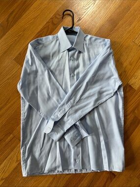 Ragazzo Boys Light Blue Dress Shirt Size 14H